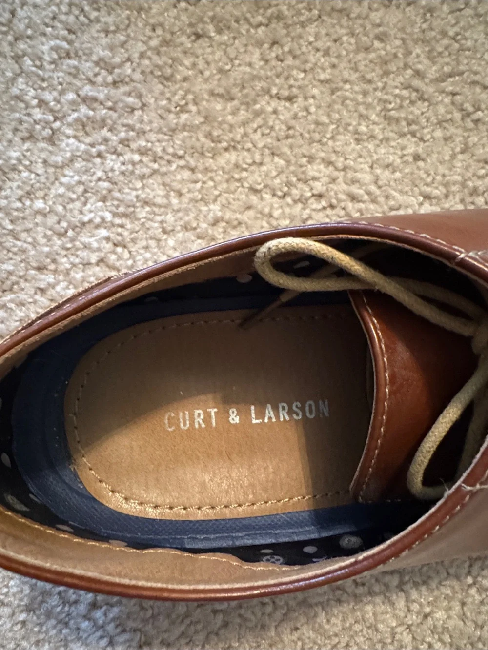Men's Brown dress shoes - Classic Lace-Up Style